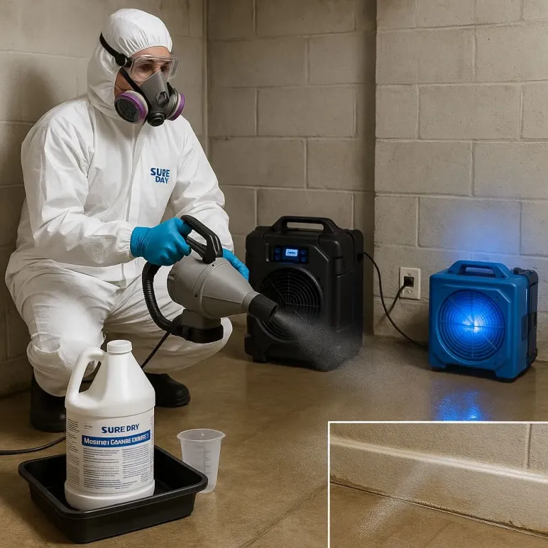 Sanitization and Odor Removal process in Malvern, PA