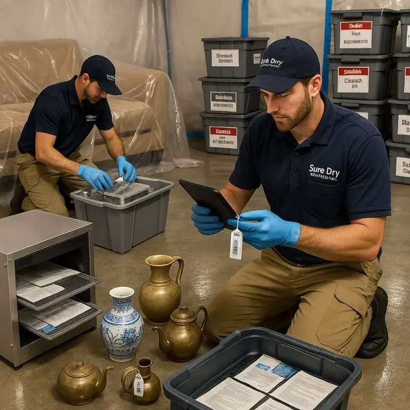 Content Protection and Restoration process in Malvern, PA